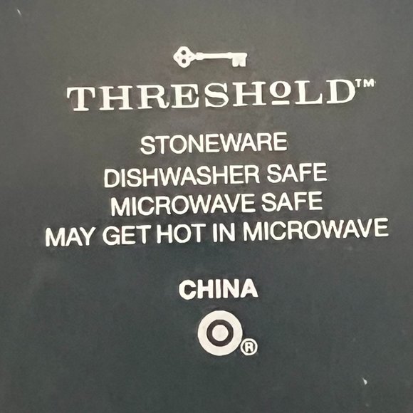 THRESHOLD "A Cup of Cozy" Navy Blue Stoneware Coffee / Soup Mug - Picture 5 of 5